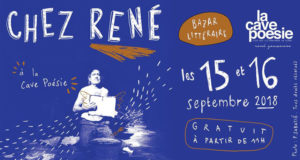 Programme du festival "Chez René" à la Cave Poésie, adresse et dates